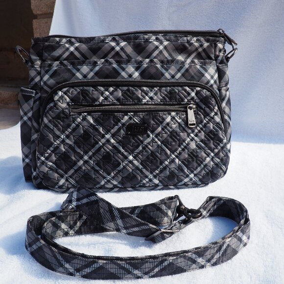 Lug Shimmy in Plaid Gray - Picture 1 of 4